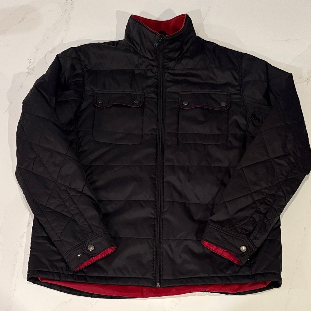 Windriver Outfitting Co. Black Quilted Jacket Size XL